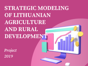 Strategic Modeling